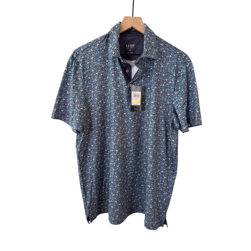 Izod Sport NEW Polo Golf Shirt, Med